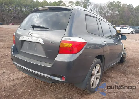 2008 Toyota Highlander Limited from USA, damaged, VIN JTEDS42A682006115